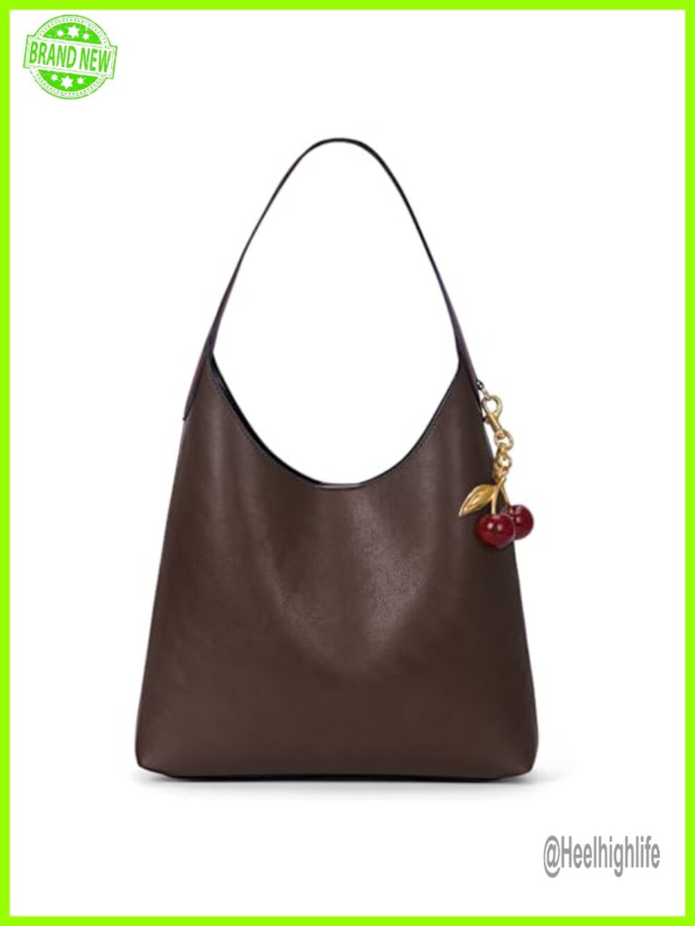Faux Suede Hobo Bag Vegan Leather Shoulder Tote Medium Slouchy Designer Handbag